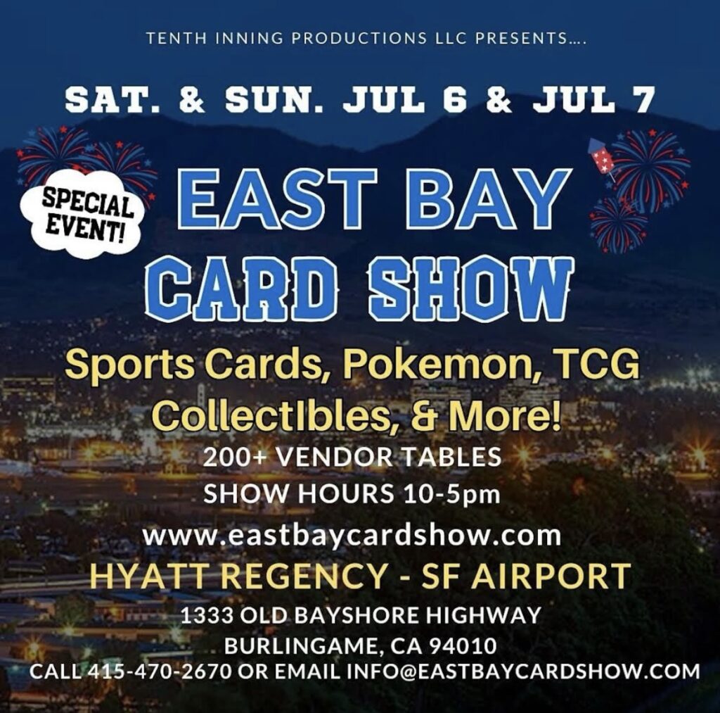 East Bay Sports Card and Collectors Show Trifecta Sports Collectibles