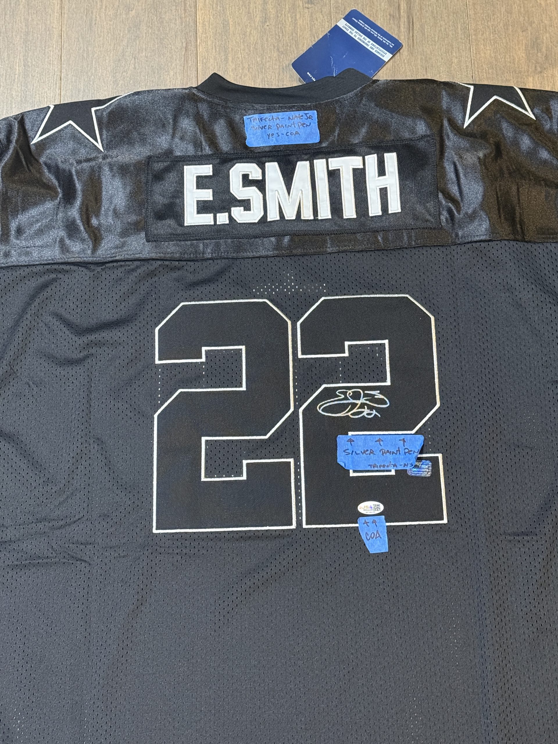 Jersey labeling example 4