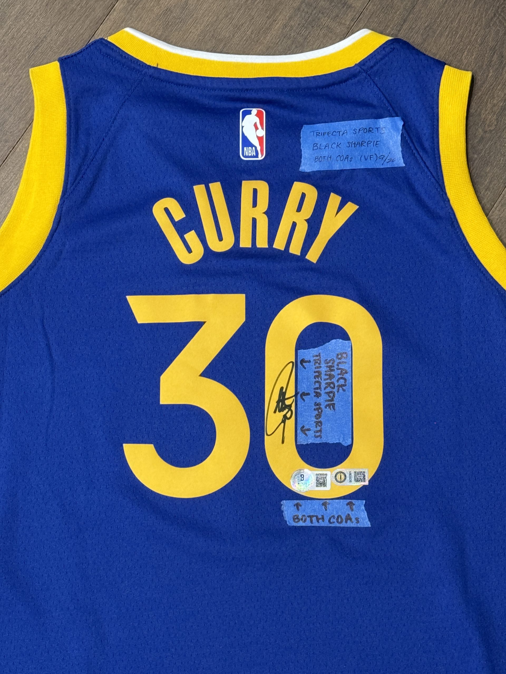 Jersey labeling example 1