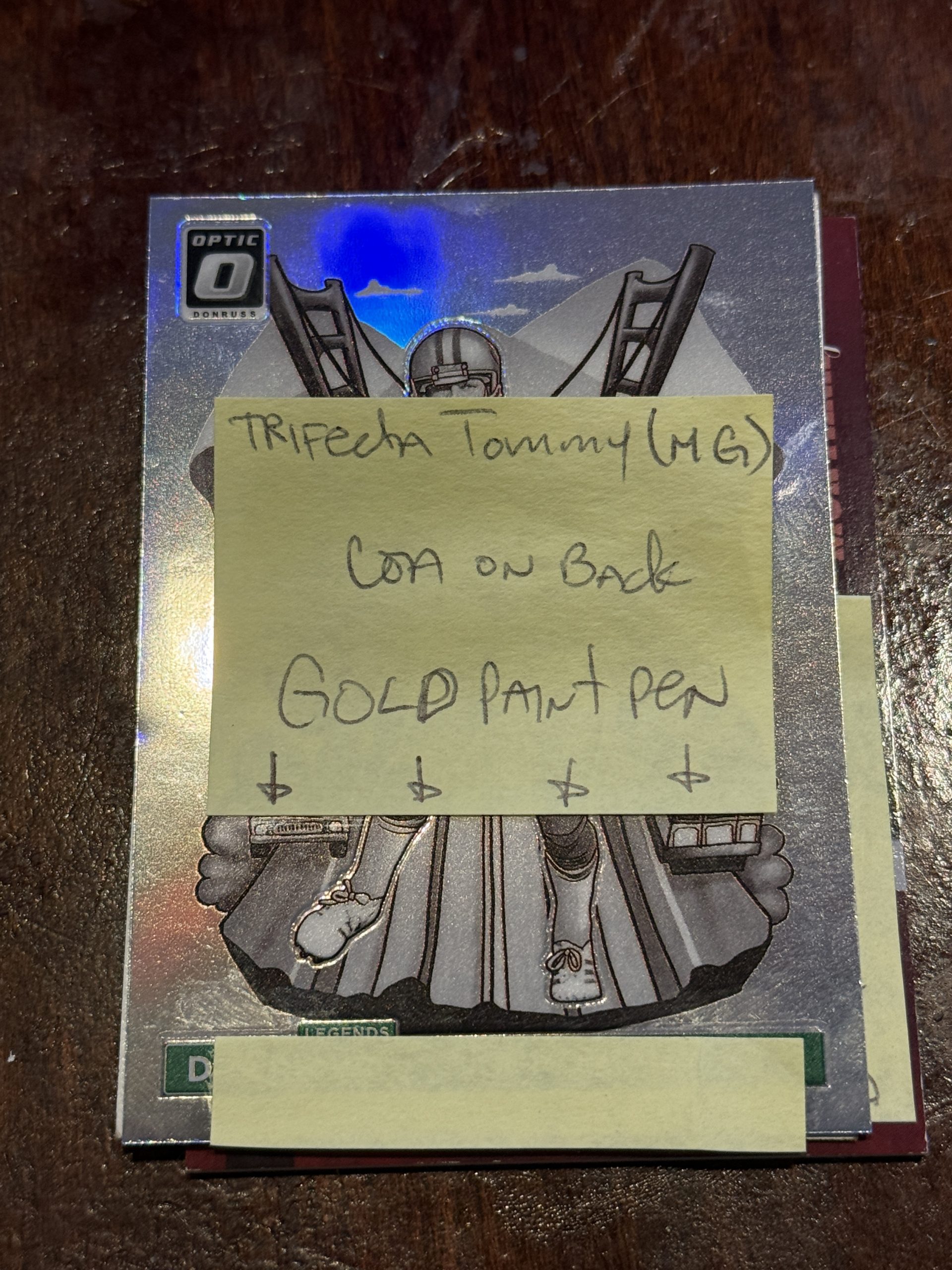 Trading card labeling 2