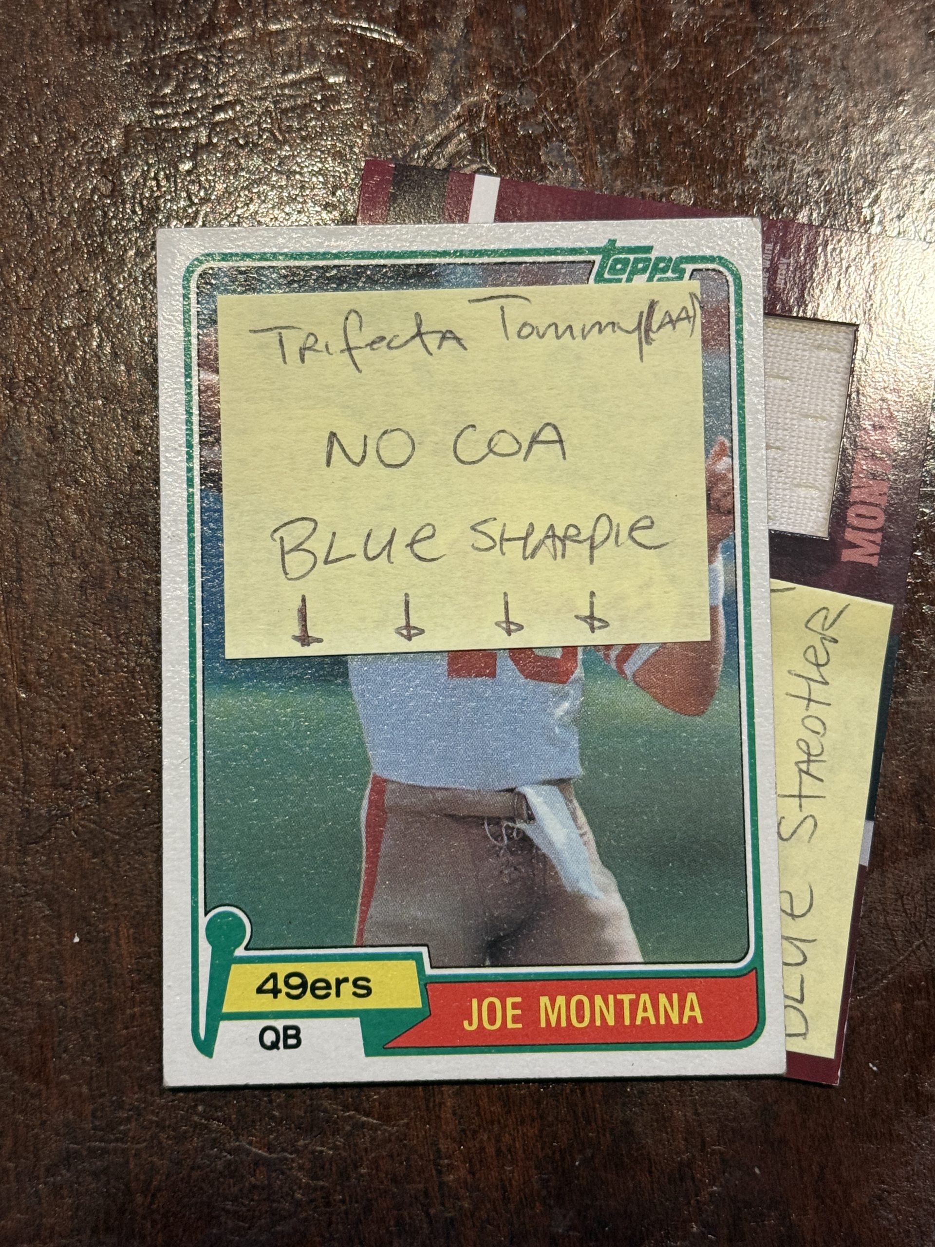 Trading card labeling 3