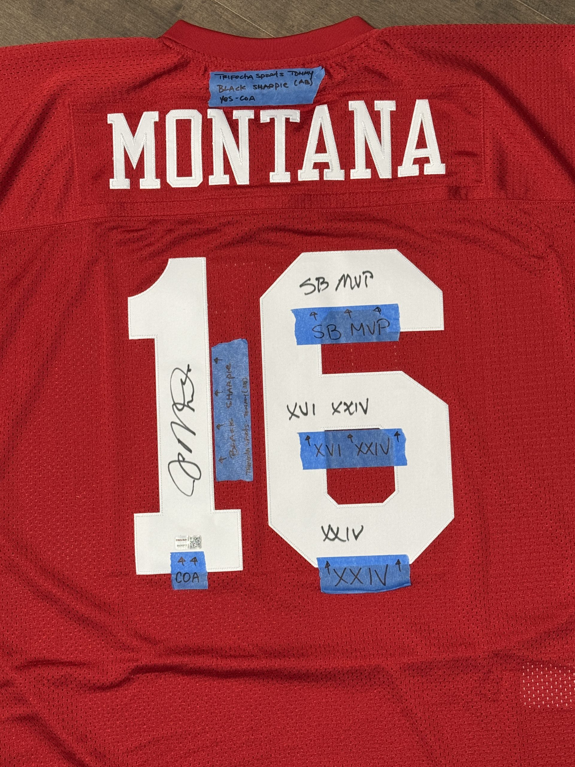 Jersey labeling example 7