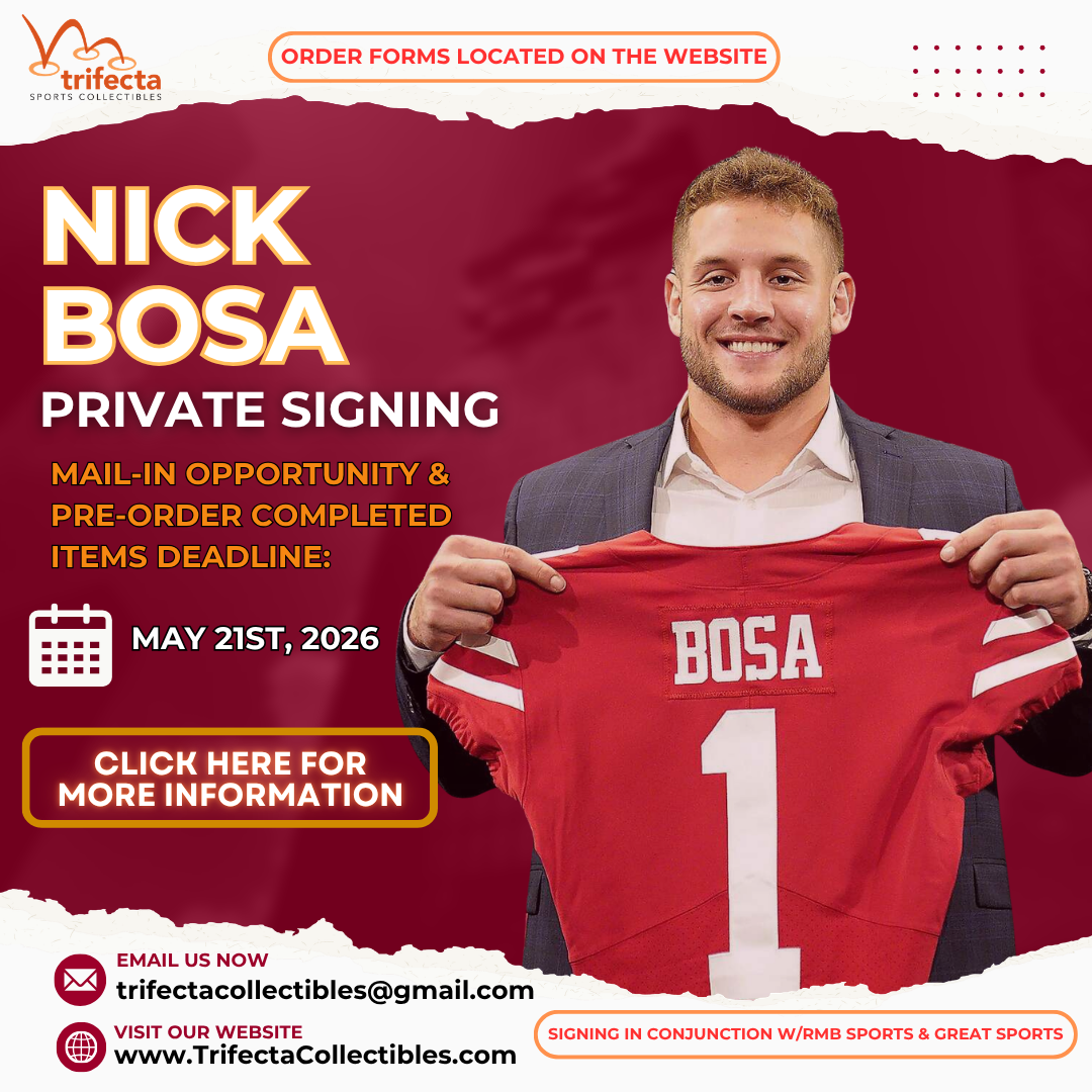 Nick Bosa Private Signing