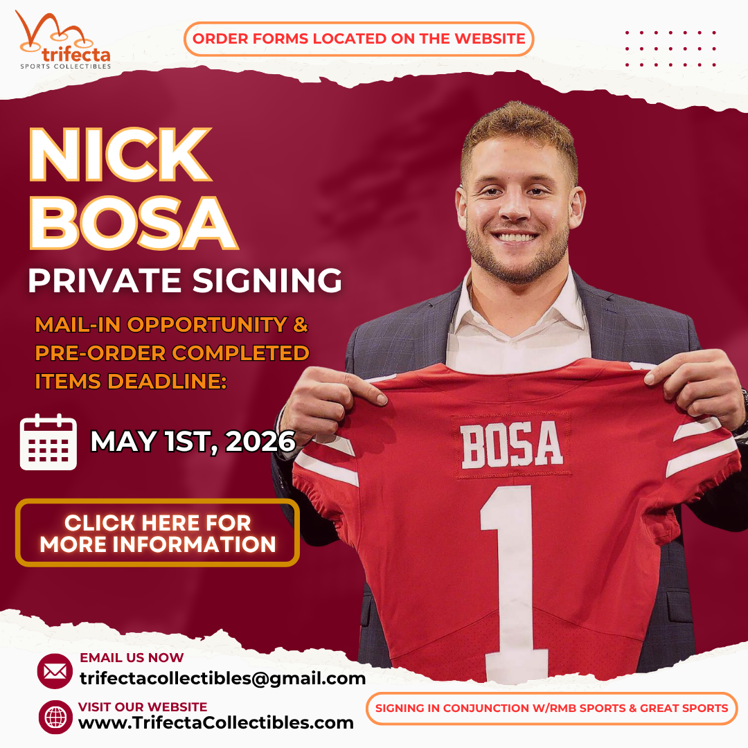 Nick Bosa Private Signing