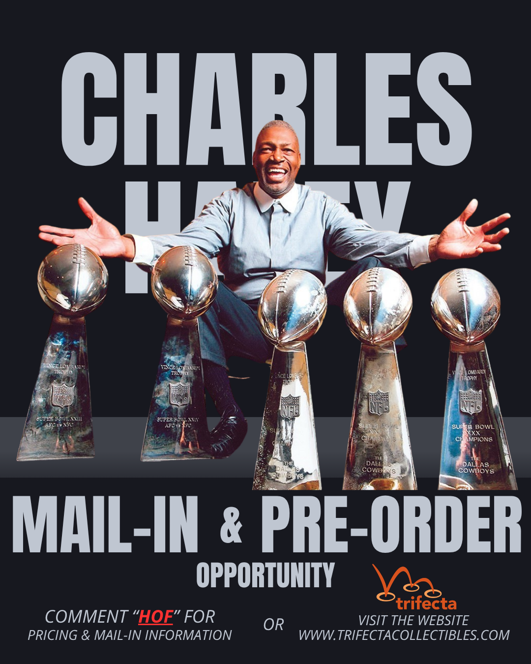 Charles Haley — Private Signing