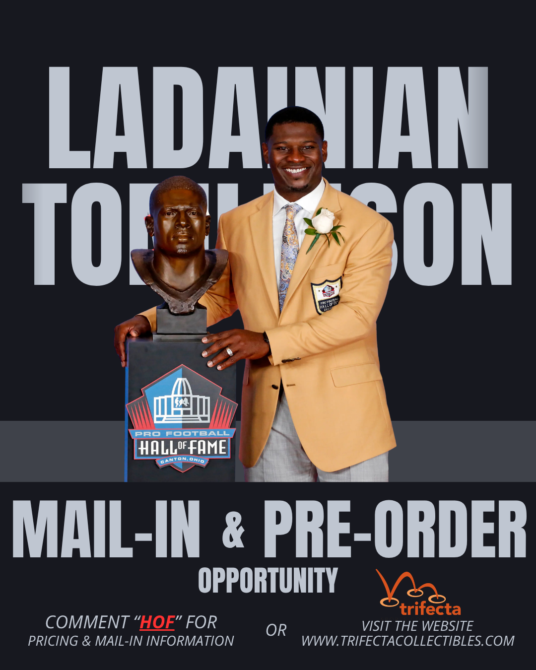 LaDainian Tomlinson — Private Signing