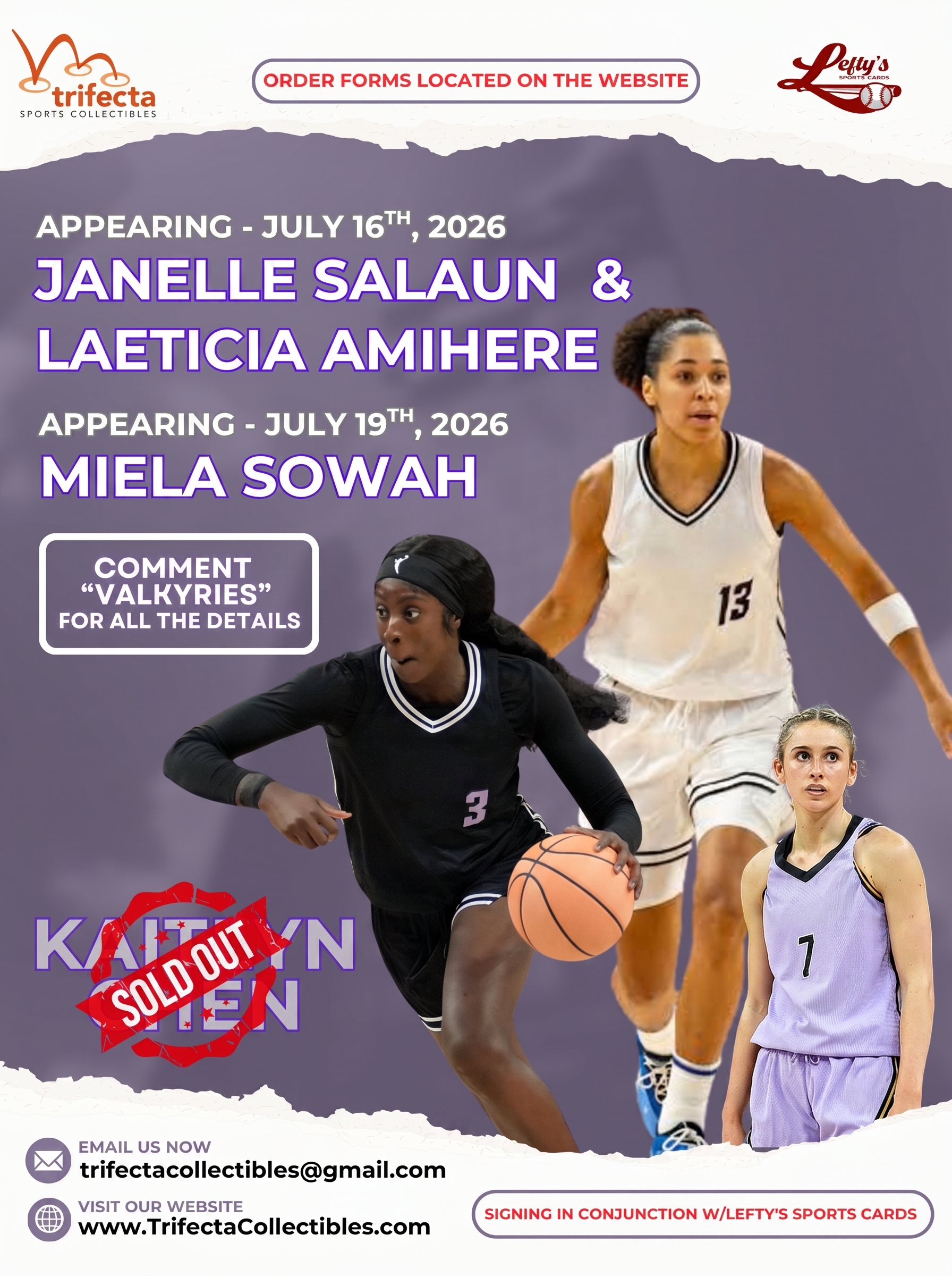 Amihere, Salaun & Sowah — Public Signing & Mail-In Option