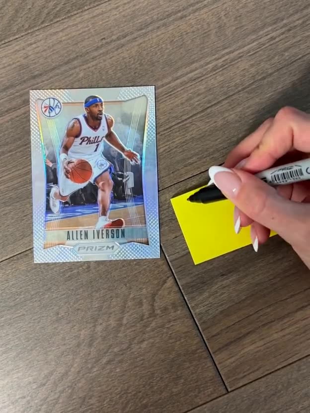 How to label Trading Cards