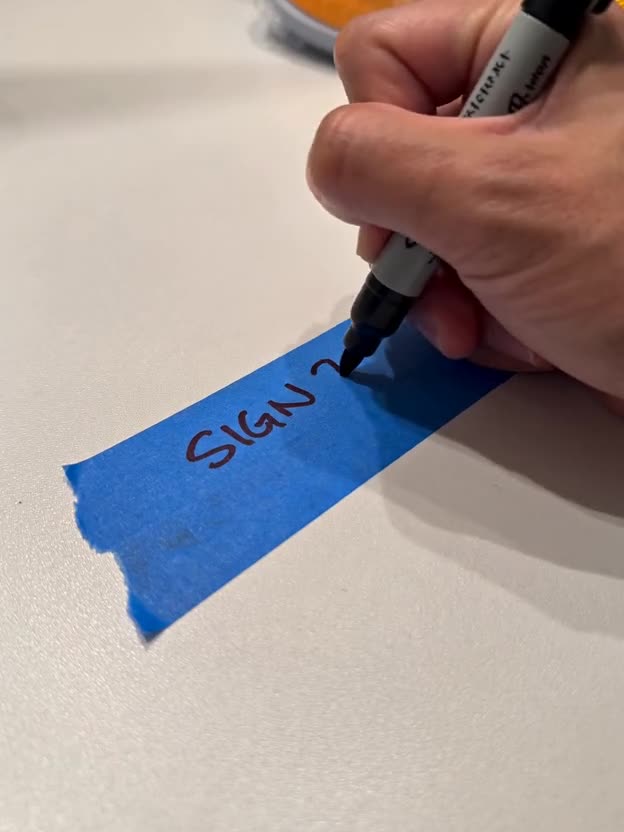 How to label Shoes