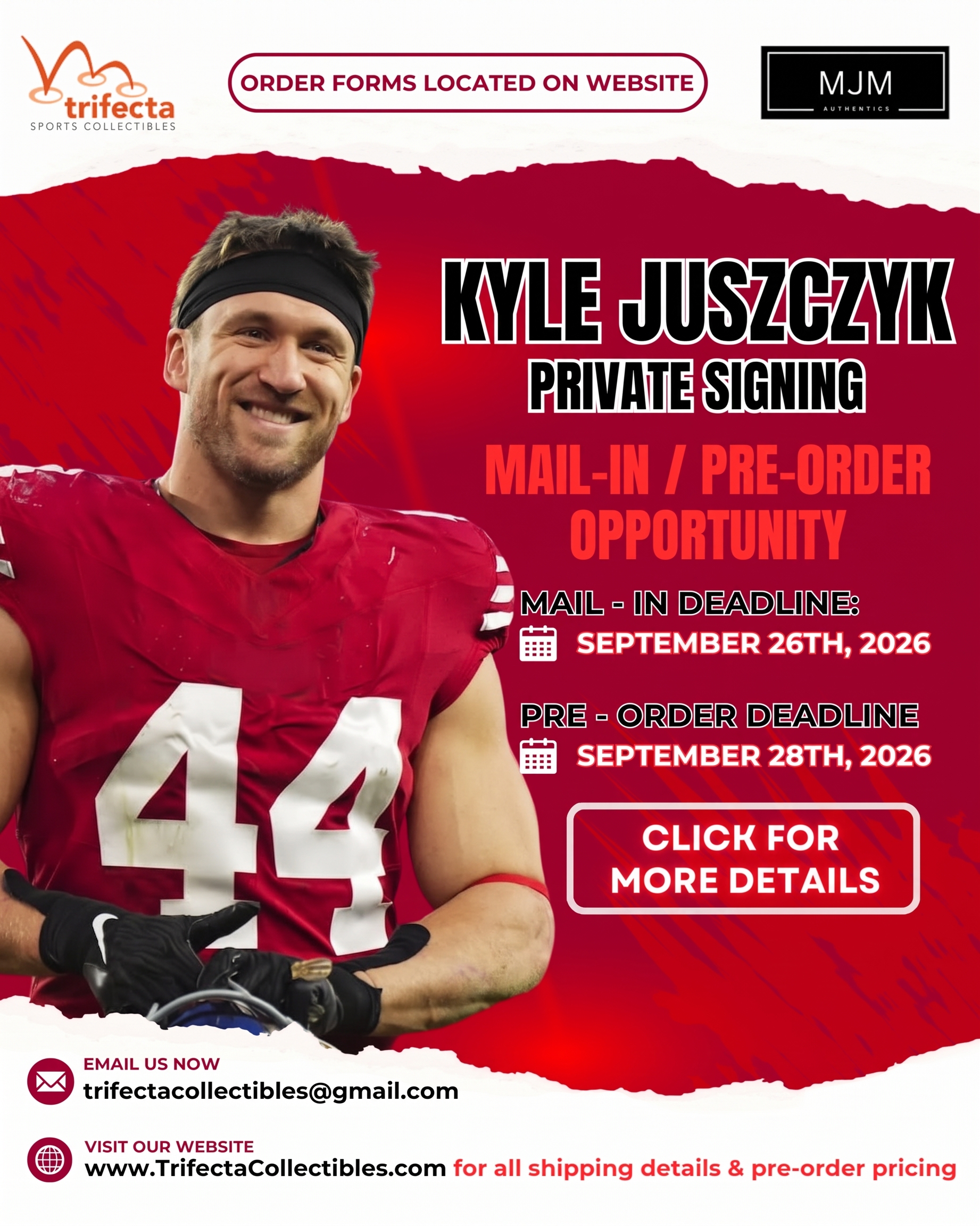 Kyle Juszczyk — Private Signing