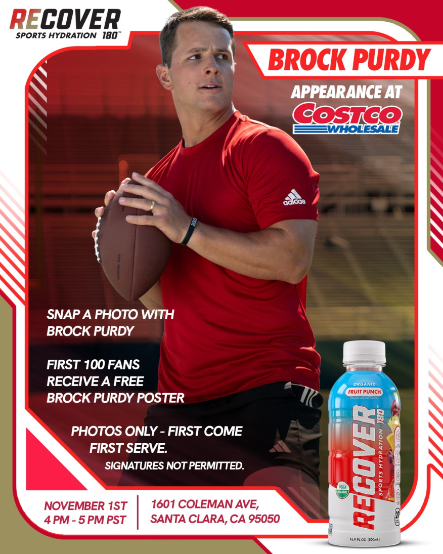 Brock Purdy — Photo Opportunity